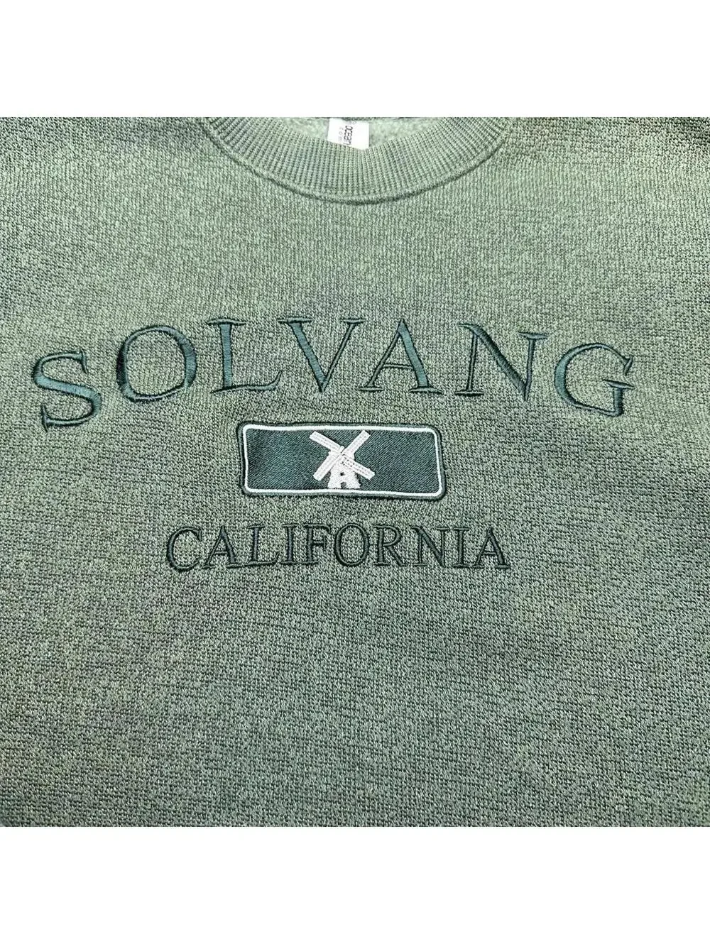 Solvang, California Crewneck Sweatshirt - Small